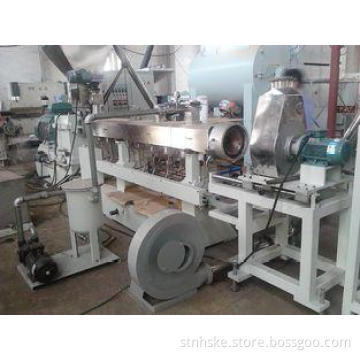 Die Face Hot Cutter Plastic Pelletizer Machine WPC Wind Coo